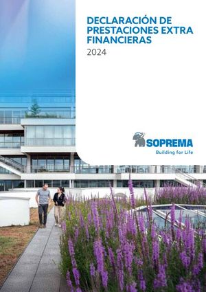 Declaración de prestaciones financiera SOPREMA sostenible