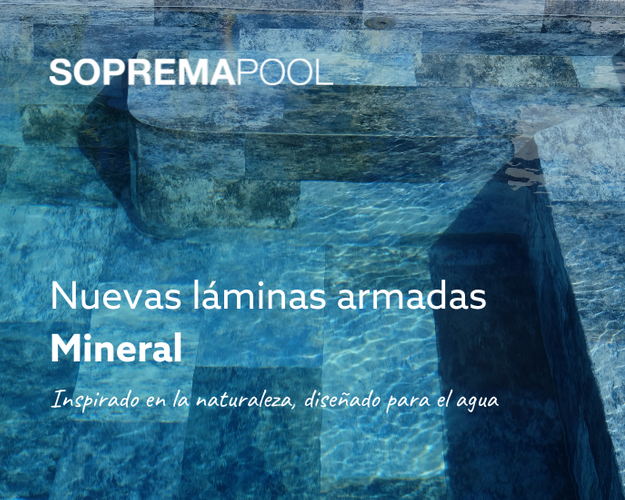 Nuevas láminas armadas SopremaPool Mineral