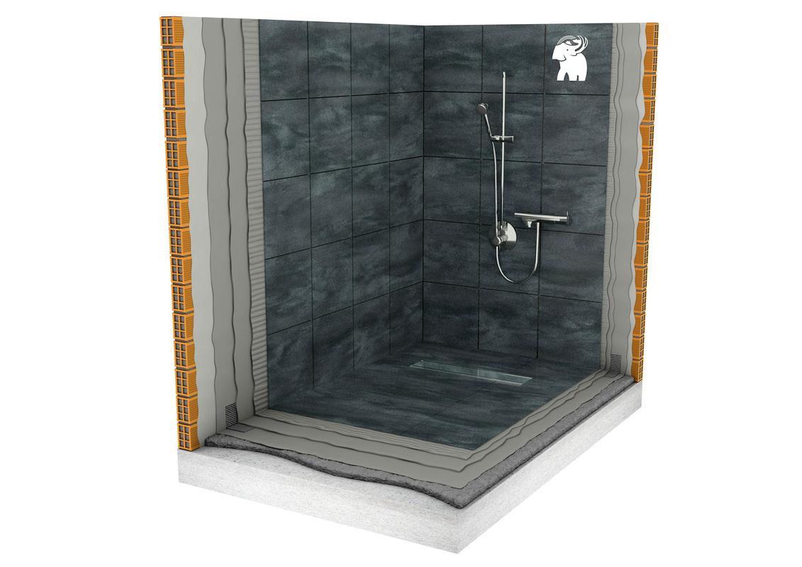 IMPERMEABILIZACIÓN DE BAÑO Y VESTUARIO CON MORTERO ELÁSTICO