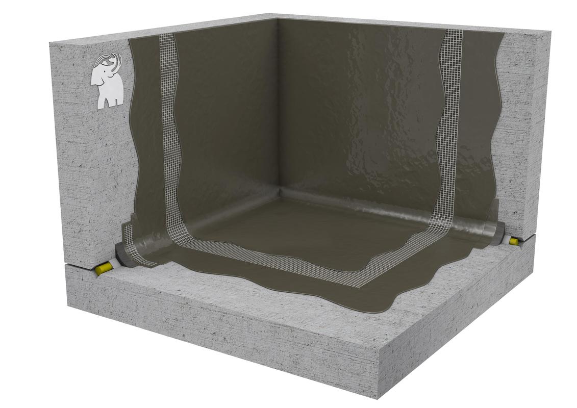 DEPÓSITO DE AGUA POTABLE CON MORTERO IMPERMEABILIZANTE
