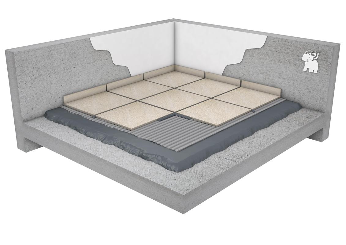 BASE PARA PAVIMENTO INTERIOR DE MORTERO CEMENTOSO AUTONIVELANTE CON ACABADO DE BALDOSA